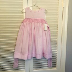 3T Pink and White Girls Dress